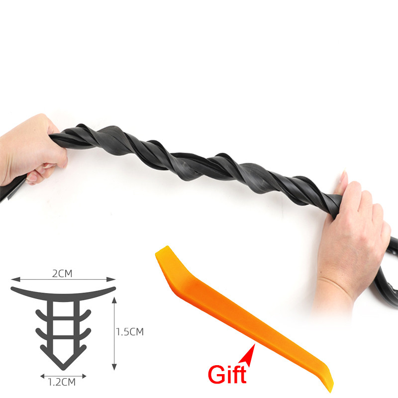 Benzi de etanșare a parbrizului pentru bordul mașinii, anti-zgomot, izolat fonic, rezistent la praf, accesorii auto pentru Kia Borrego Mohave 2017-2022