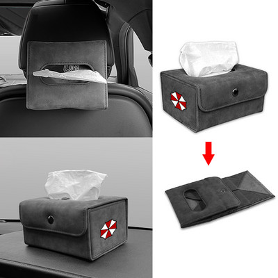 Autós szövetdoboz autós napellenző tartó Auto belső tárolótáska Umbrella Corporation számára