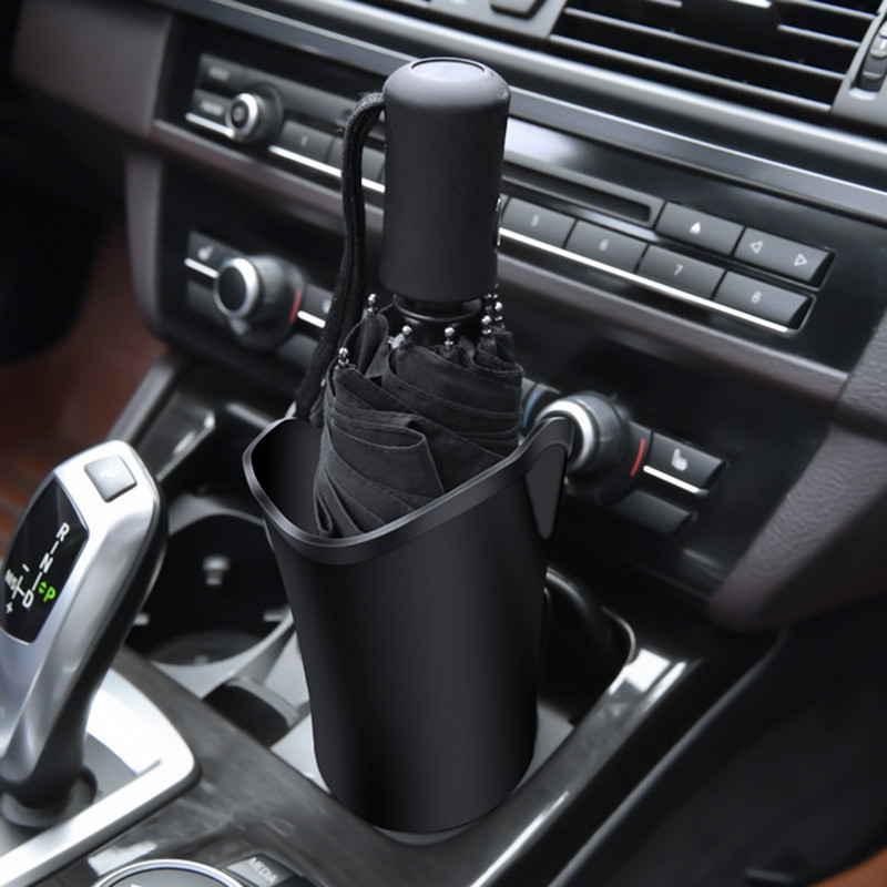Automobilio sėdynės atlošas skėčio kibiro laikiklis vandeniui atsparus laikymo krepšys Sulankstomas ilgos rankenos skėtis Universalus automobilio saugojimo įrankiai Automobilių šiukšlės