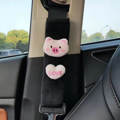 Ženski automobilski retrovizor, ukrasni ukras, plišana mačka, svinja, ljubavni dodaci za automobile