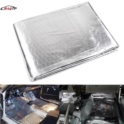 1 buc Capota Auto Motor Firewall Covoraș de căldură Deadener Izolație fonică Deadening 140cm x100cm Material folie de aluminiu Autocolant RS-ENL009