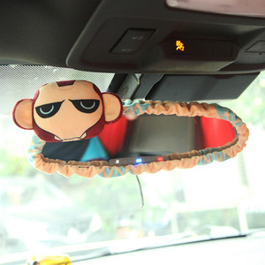 Ogledalo za ukrašavanje automobila slatki pribor za automobile iz crtića kreativni retrovizor za uređenje automobila Paket za unutarnje uređenje