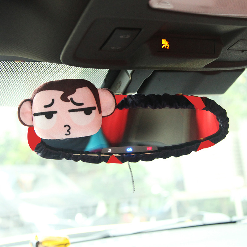 Ogledalo za ukrašavanje automobila slatki pribor za automobile iz crtića kreativni retrovizor za uređenje automobila Paket za unutarnje uređenje
