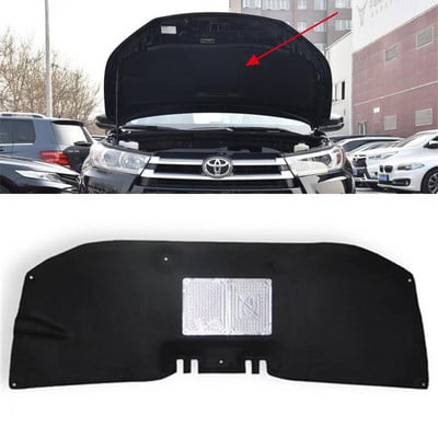 1Szett 2005-2018 Toyota Highlander 3th MK3 autó motorháztető hangszigetelő pamut hangszigetelő burkolat