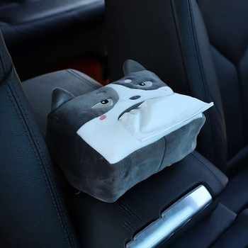 Кутия за кърпички за кола Автомобилен сенник Козирка за кърпички Държач за кутия за автомобилен интериор Маска за съхранение Декорация на кутия за универсални автомобилни аксесоари