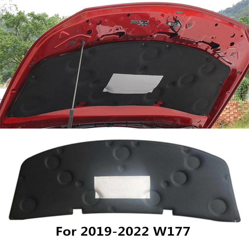 1 db 2013-2022 Mercedes Benz A180 A200 W176 W177 autó motorháztető hangszigetelő pamut hangszigetelő burkolat