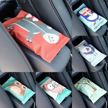 Χαριτωμένο Cartoon Cartoon Tissue Box Creative Lovely Car Θήκη χαρτιού για αντηλιακή αλεξήλιο Κρεμαστή τσάντα άντλησης χαρτομάντιλου για κάθισμα αυτοκινήτου κιβώτιο υποβραχιόνιου αυτοκινήτου