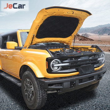 JeCar Звукова топлоизолация Памук Капак на двигателя Звукоизолация Шумоизолация Памук за Ford Bronco 2021 2022 Автомобилни аксесоари