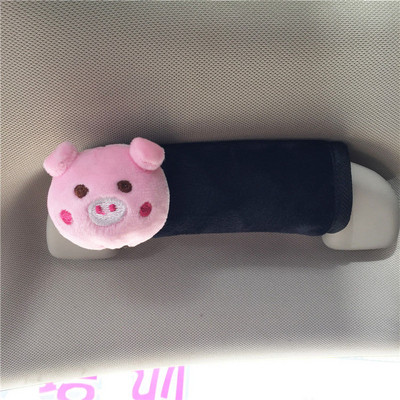 Νέο χαριτωμένο καρτούν κάλυμμα καθρέπτη αυτοκινήτου Γουρούνι γυναίκα κάλυμμα ζώνης καθρέπτη οπισθοπορείας αξεσουάρ εσωτερικού αυτοκινήτου