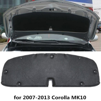 1 комплект за 2004-2021 Toyota Corolla 9-та 10-та 11-та 12-та MK9 10 11 12 Двигател на капака на автомобила Топло-звукоизолираща подложка Памучна шумоизолация