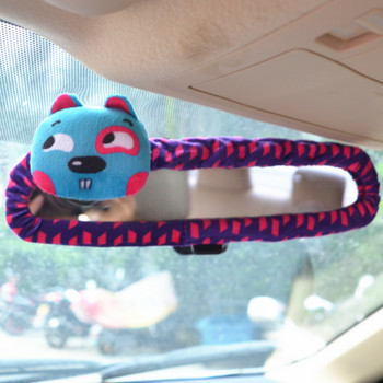 Cat Decoration Cartoon Χαριτωμένο Cartoon Κάλυμμα καθρέφτη αυτοκινήτου Σετ εσωτερικής διακόσμησης αυτοκινήτου Διακόσμηση αυτοκινήτου Γυναικεία Δωρεάν αποστολή