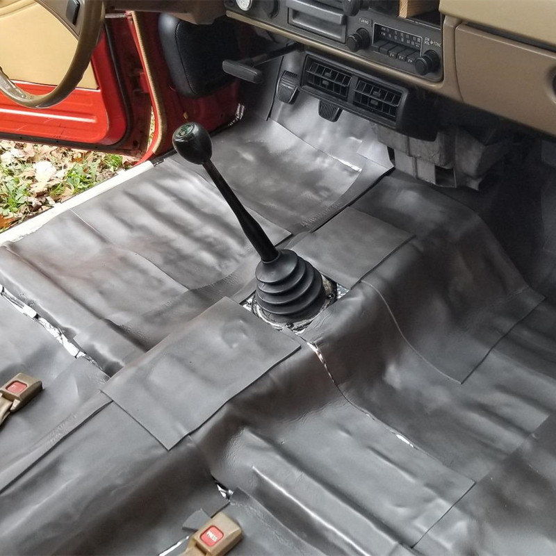50*100CM 3mm 5mm 10mm autó hangszigetelő tompító autó teherautó zajcsillapító motorháztető hangszigetelő pamut hőzárt cellás hab