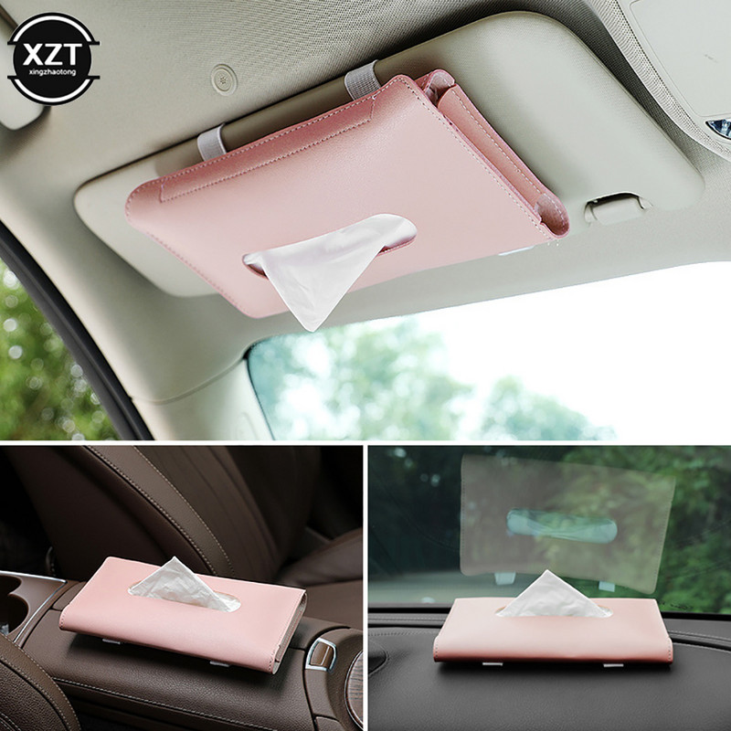 Odinis skydelis nuo saulės servetėlių dėžutės laikiklis kabantis laikiklis šešėliavimo audinio dėklas porankio dėžutės organizatorius auto saugojimo dekoro ornamentas