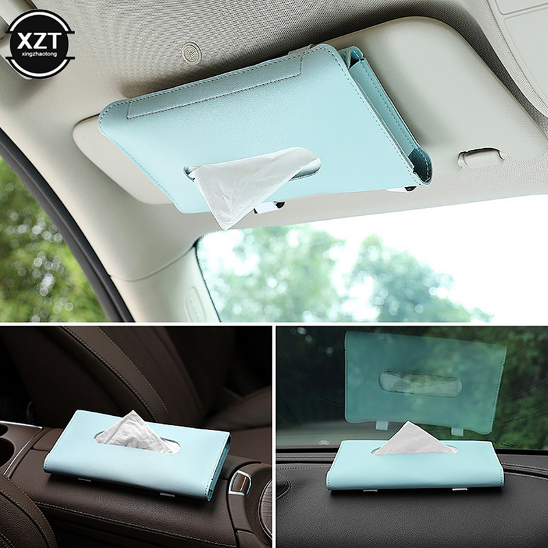 Odinis skydelis nuo saulės servetėlių dėžutės laikiklis kabantis laikiklis šešėliavimo audinio dėklas porankio dėžutės organizatorius auto saugojimo dekoro ornamentas