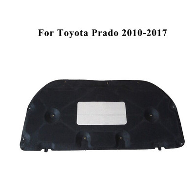 Autó első motorháztető motor hang hőszigetelő pamut alátét hangszigetelő szőnyeg huzat hab Toyota Prado 2010-2017