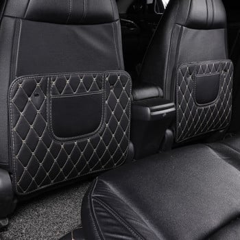 Πλάτη καθίσματος αυτοκινήτου δερμάτινο προστατευτικό κάλυμμα αντιβρώμικου μαξιλαριού, κατάλληλο για νέο Ford Toyota Honda