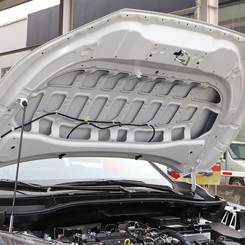 Звукова топлоизолация Памучно алуминиево фолио Автомобилни аксесоари Двигател Звукоизолиран памук Подходящ за Toyota Corolla Cross 2020 2021 2022