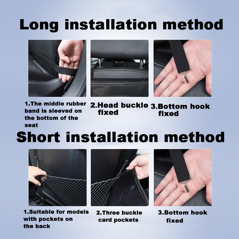 Pu-nahast autoistme kaitsekate, põrutusvastane istme seljatoe korraldaja puutetundliku ekraaniga tahvelarvuti hoidja kaitsega lastele