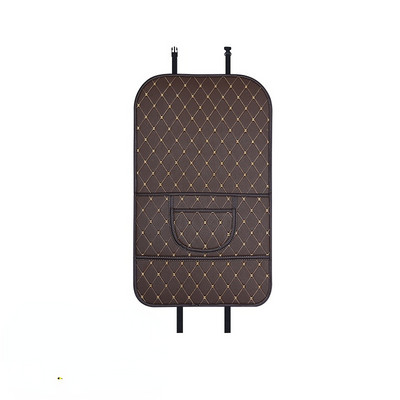 Covorașul de protecție pentru spătarul scaunului de mașină anti-kick-up Accesorii pentru interiorul mașinii Covorașă impermeabilă anti-murdărie Covoraș de protecție din piele PU