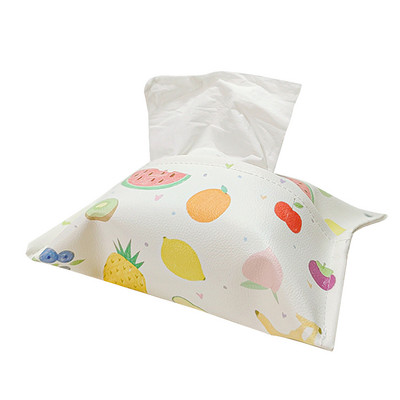 Odinė animacinių filmų servetėlių dėžutė, popierinė laikiklis servetėlių dėklas Automobilio galvos atrama Vonios kambarys Biuras Restoranas Kabantis Automobilių vidaus sandėliavimo dekoras