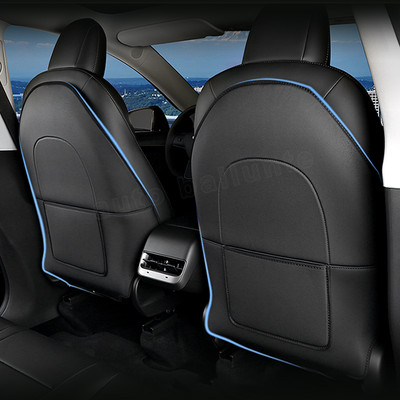 Za Tesla Model 3 Y Štitnici od udarca za stražnja sjedala automobila Patosnice za udarce Zaštitna podloga za središnju konzolu Protivači za udarce Zaštita za stražnja sjedala