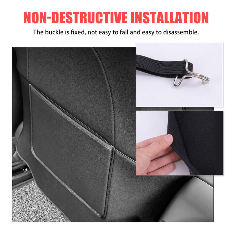 Za Tesla Model 3 Y Štitnici od udarca za stražnja sjedala automobila Patosnice za udarce Zaštitna podloga za središnju konzolu Protivači za udarce Zaštita za stražnja sjedala