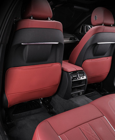 Δερμάτινο προστατευτικό μαξιλαράκι πλάτης καθίσματος αυτοκινήτου για αξεσουάρ αυτοκινήτου BMW Σειρά 5 G30