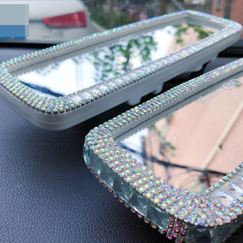 Капак на огледалото за обратно виждане на автомобил Декорация от кристали Автоматична декорация за обратно виждане Аксесоари за автомобилен интериор