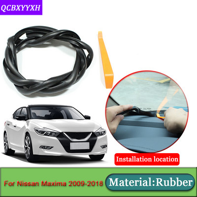 Stil auto pentru Nissan Maxima 2009-2018, anti-zgomot, izolat fonic, rezistent la praf, bordul mașinii, benzi de etanșare a parbrizului, accesorii auto