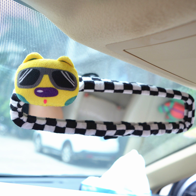 Διακόσμηση αυτοκινήτου Χαριτωμένο καρτούν Κάλυμμα καθρέφτη αυτοκινήτου οπισθοπορείας Σετ διακόσμησης αυτοκινήτου Διακοσμητικό αυτοκινήτου Universal Γυναικεία Δωρεάν αποστολή