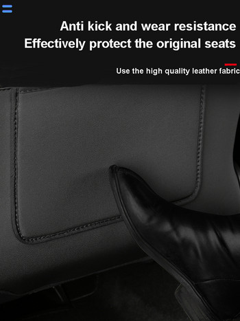 Αντιολισθητικό μαξιλαράκι για Tesla Model 3 Y Πίσω Καθίσματα Πλήρες κάλυμμα All Surround Protector Mat Παιδικά Αντιβρώμικα μαξιλαράκια Αξεσουάρ εσωτερικού αυτοκινήτου
