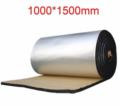 100cm*150cm alumínium motorháztető motor autó hővédő fólia hőpajzs szigetelő motorháztető hangtompító védőfólia szőnyeg