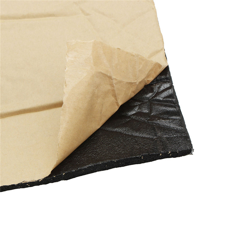 100cm*150cm alumínium motorháztető motor autó hővédő fólia hőpajzs szigetelő motorháztető hangtompító védőfólia szőnyeg