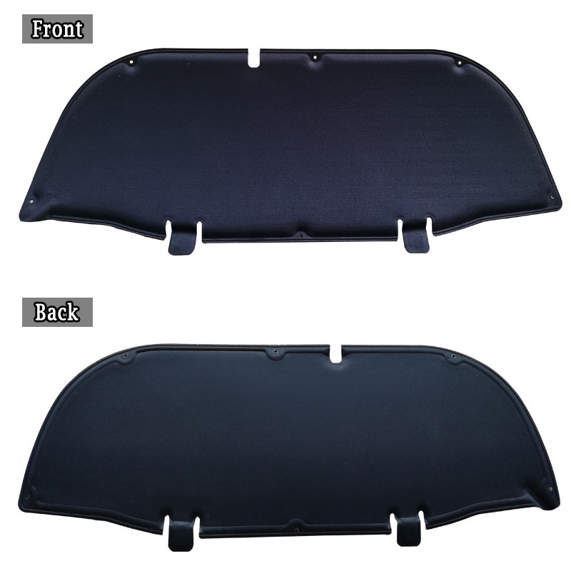 Μπροστινό καπό κινητήρα Ηχομόνωση θερμότητας βαμβακερό μαξιλαράκι για Toyota Corolla Cross 2020-2022 Αλουμινόχαρτο / Αφρώδη Υλικό Κάλυμμα Ματ