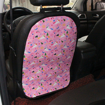Облегалка на столчето за кола Anti-Play Mats Color Child Floral Anti-Dirty Pad Car Accessories Interior for Keep Clean Car Decoration