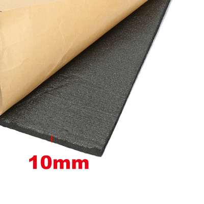 100cmx50cm 3mm/6mm/10mm autó hangszigetelés tompító autó teherautó zajcsillapító hangszigetelés pamut hő zárt cellás hab öntapadó
