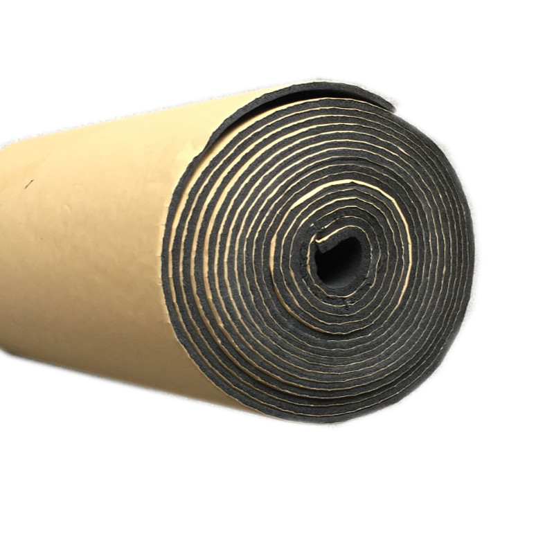 100cmx50cm 3mm/6mm/10mm autó hangszigetelés tompító autó teherautó zajcsillapító hangszigetelés pamut hő zárt cellás hab öntapadó