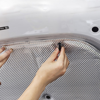 Памучен капак за преден капак на двигателя, шумо и топлоизолация за BMW X3 X4 G02 2018-2020
