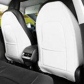 Tampă anti-kick pentru scaun auto pentru Tesla Model Y Model 3 2016-2022 pentru copii, protectie anti-murdară, din piele, accesorii auto