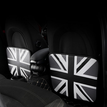 2 ΤΕΜ βρετανικής σημαίας Κάθισμα αυτοκινήτου αντιβρωμικό μαξιλαράκι παιδικό αντικραδασμικό χαλάκι Για BMW Mini ONE COOPER S F54 F55 F56 F60 R55 R56 R60 R61