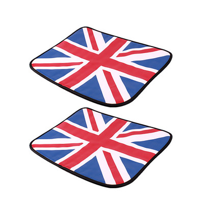 2 buc. steagul britanic scaun auto tampon anti-murdărie copil covoraș anti-lovitură pentru BMW Mini ONE COOPER S F54 F55 F56 F60 R55 R56 R60 R61