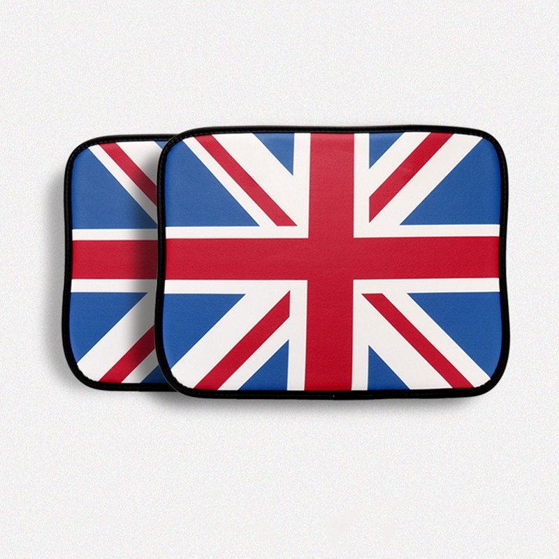2 buc. steagul britanic scaun auto tampon anti-murdărie copil covoraș anti-lovitură pentru BMW Mini ONE COOPER S F54 F55 F56 F60 R55 R56 R60 R61