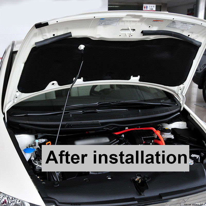 Bumbac izolat fonic pentru motor de mașină nou potrivit pentru Honda Civic FD 2006-2011 Folie de aluminiu Izolație fonică și termică Accesorii auto din bumbac