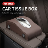 1db autós papírzsebkendős bőr tartó BMW X1 X2 X3 X4 X5 X6 M1 M2 M3 M4 M5 M6 E39 E46 E90 E60 F10 F30 F10 belső kiegészítőkhöz