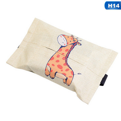 C 1vnt Juokingas mielas animacinis filmukas nugara kabantis konteineris servetėlių maišelis automobilinis audinių laikiklis dėklas maišelis audinių dėžutės dangteliai laikiklio dėžutė