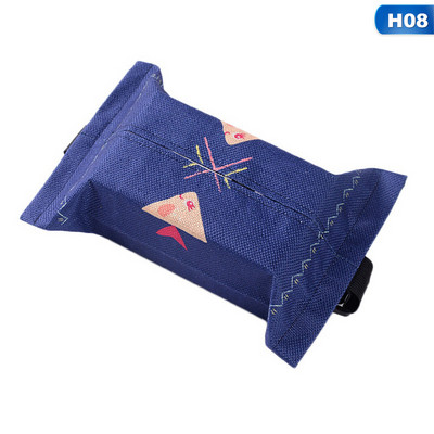 C 1vnt Juokingas mielas animacinis filmukas nugara kabantis konteineris servetėlių maišelis automobilinis audinių laikiklis dėklas maišelis audinių dėžutės dangteliai laikiklio dėžutė