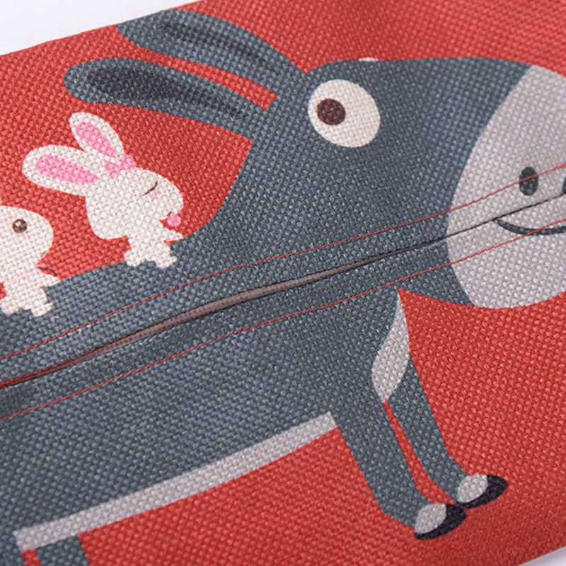 C 1vnt Juokingas mielas animacinis filmukas nugara kabantis konteineris servetėlių maišelis automobilinis audinių laikiklis dėklas maišelis audinių dėžutės dangteliai laikiklio dėžutė