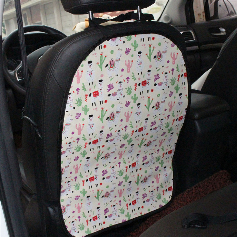 44*66cm Spatar scaun auto Covorașe anti-joc Culoare Copil Tampă florală Anti-murdărie Accesorii pentru interior pentru decorarea mașinii Keep Clean