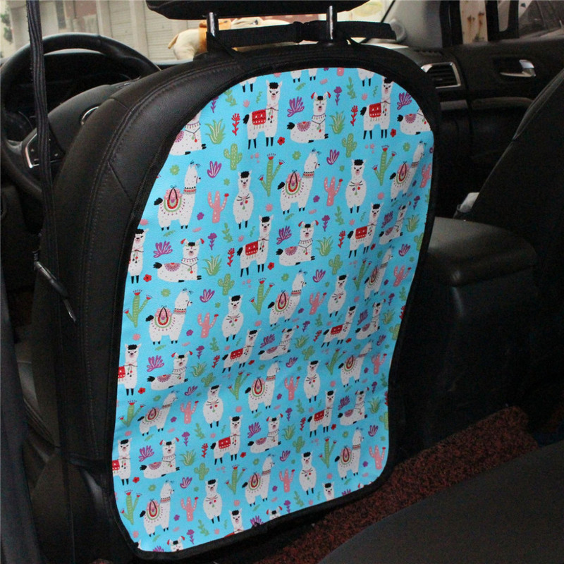 44*66cm Spatar scaun auto Covorașe anti-joc Culoare Copil Tampă florală Anti-murdărie Accesorii pentru interior pentru decorarea mașinii Keep Clean