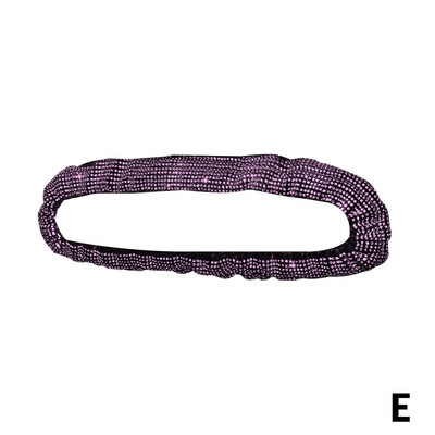 Oglindă retrovizoare strălucitoare cu strasuri, accesorii pentru interiorul mașinii pentru femei, oglindă retrovizoare strălucitoare cu stras, cristal diamant M4Y9